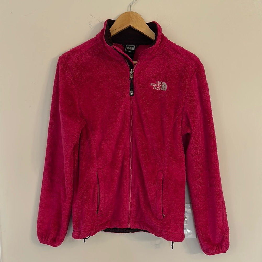 The North Face Pink Fleece Jacket women’s size small